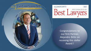 ALEX BRITO recognized by Best Lawyers in America©