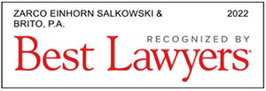 Zarco Einhorn Salkowski, P.A recognized by Best Lawyers, 2022