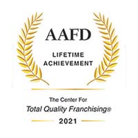 2021 Top Quality Franchising Lifetime Achievement Award