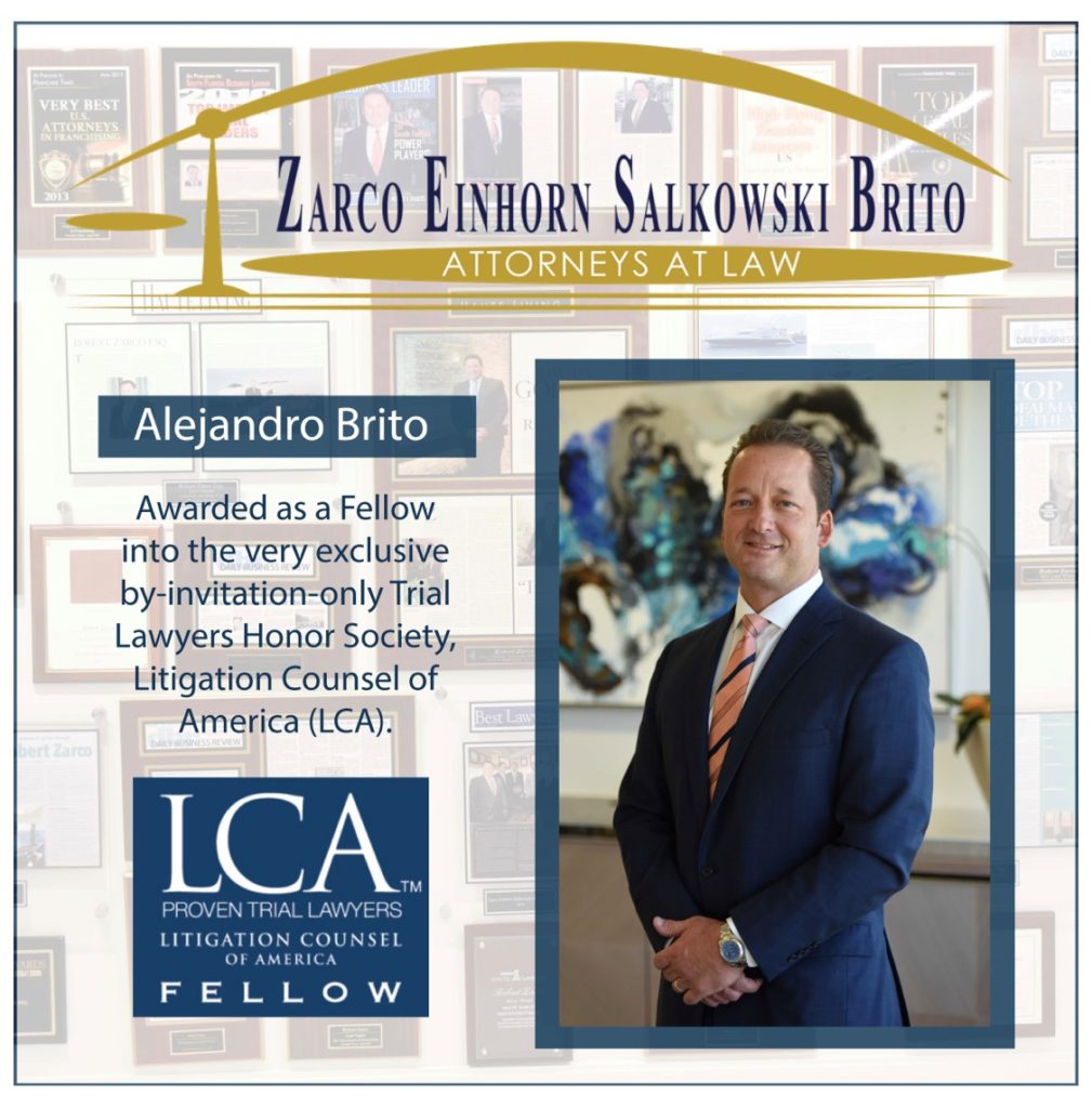 Alejandro Brito LCA Award