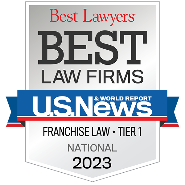 Best Lawyers Best Law Firms U.S. News Franchise Law Tier 1 National 2023
