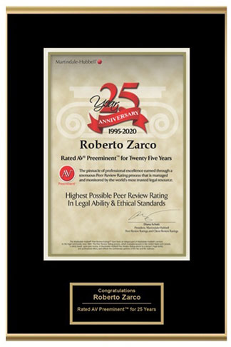Roberto Zarco 25 years Anniversary (1995-2020)