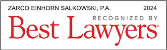 Zarco Einhorn Salkowski, P.A. 2024 Recognized By Best Lawyers