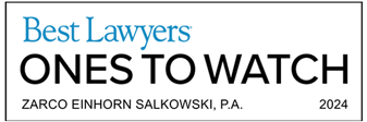 Best Lawyers - Ones To Watch - Zarco Einhorn Salkowski, P.A. - 2024