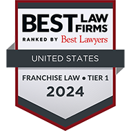Best Law Firms | Ranked By Best Lawyers | United States | Franchise law | Tier 1 | 2024