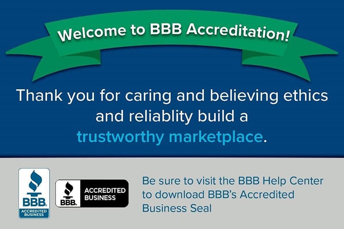 BBB's Accredited Business Seal