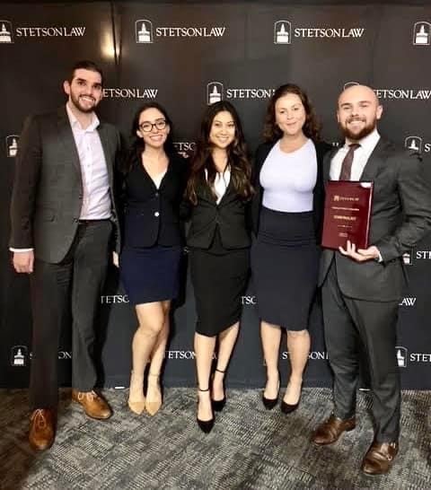 Miami Trial Team at the National Pre-Trial Competition