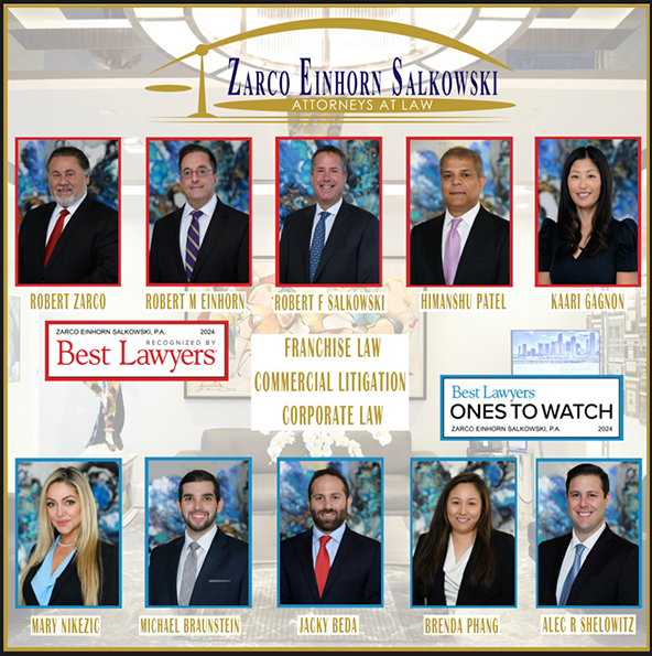 Zarco Einhorn Salkowski | attorneys at law | Franchise law commercial litigation corporate law