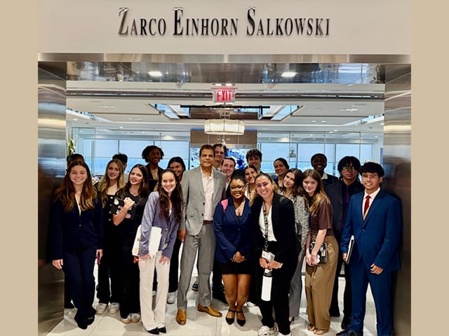 Group Photo of professionals at Zarco Einhorn Salkowski, P.A.