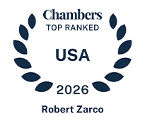 Chambers Top Ranked | USA | 2026 | Robert Zarco