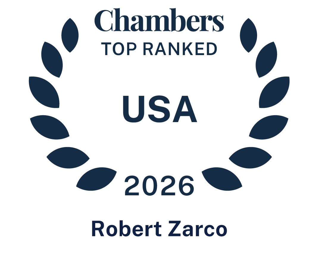 Chambers Top Ranked | USA | 2026 | Robert Zarco