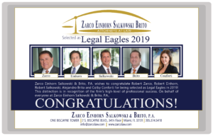 2019 LEGAL EAGLES…CONGRATULATIONS !!!