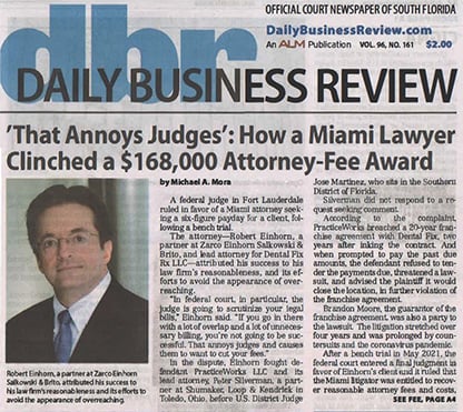 newspaper clipping of how a maimai lawyer clinched a 168,000 fee