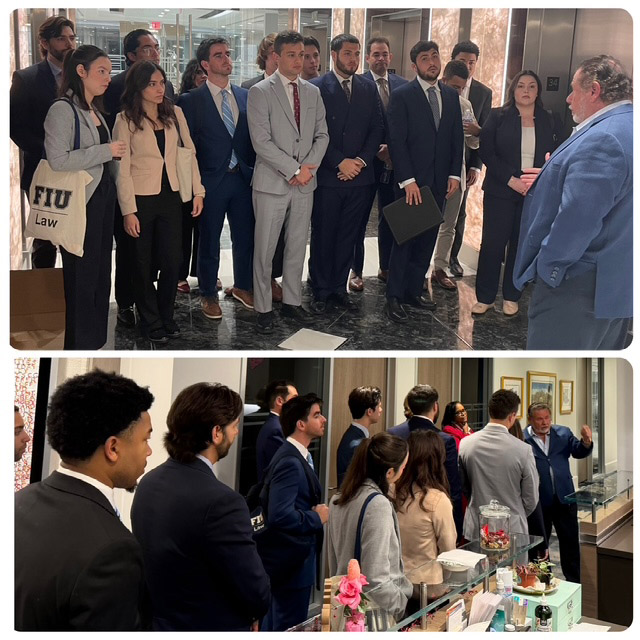 Robert Zarco Welcomes FIU Law Students for Office Visit and Career Perspectives