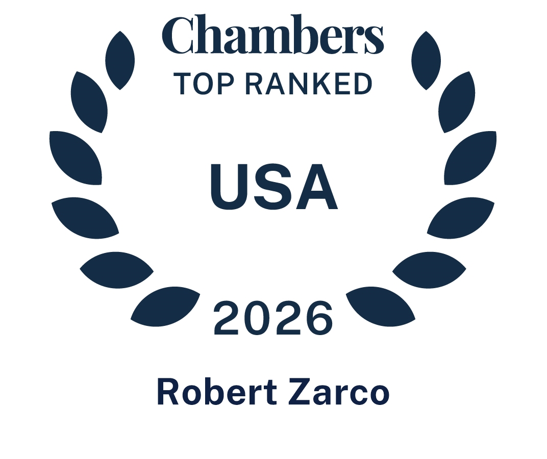 Chambers Top Ranked | USA | 2026 | Robert Zarco